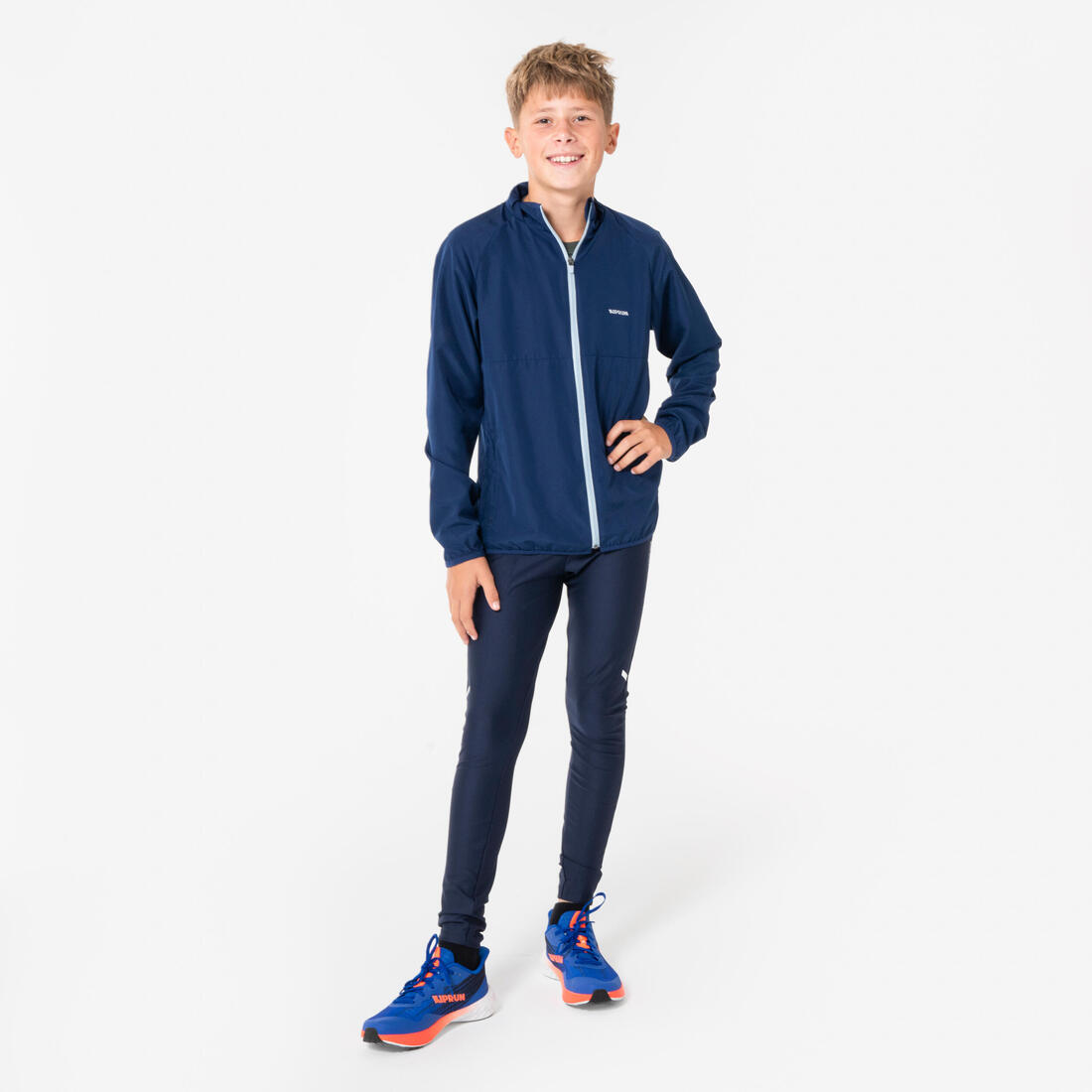 Veste Running coupe vent Enfant - KIPRUN Wind Jacket JR