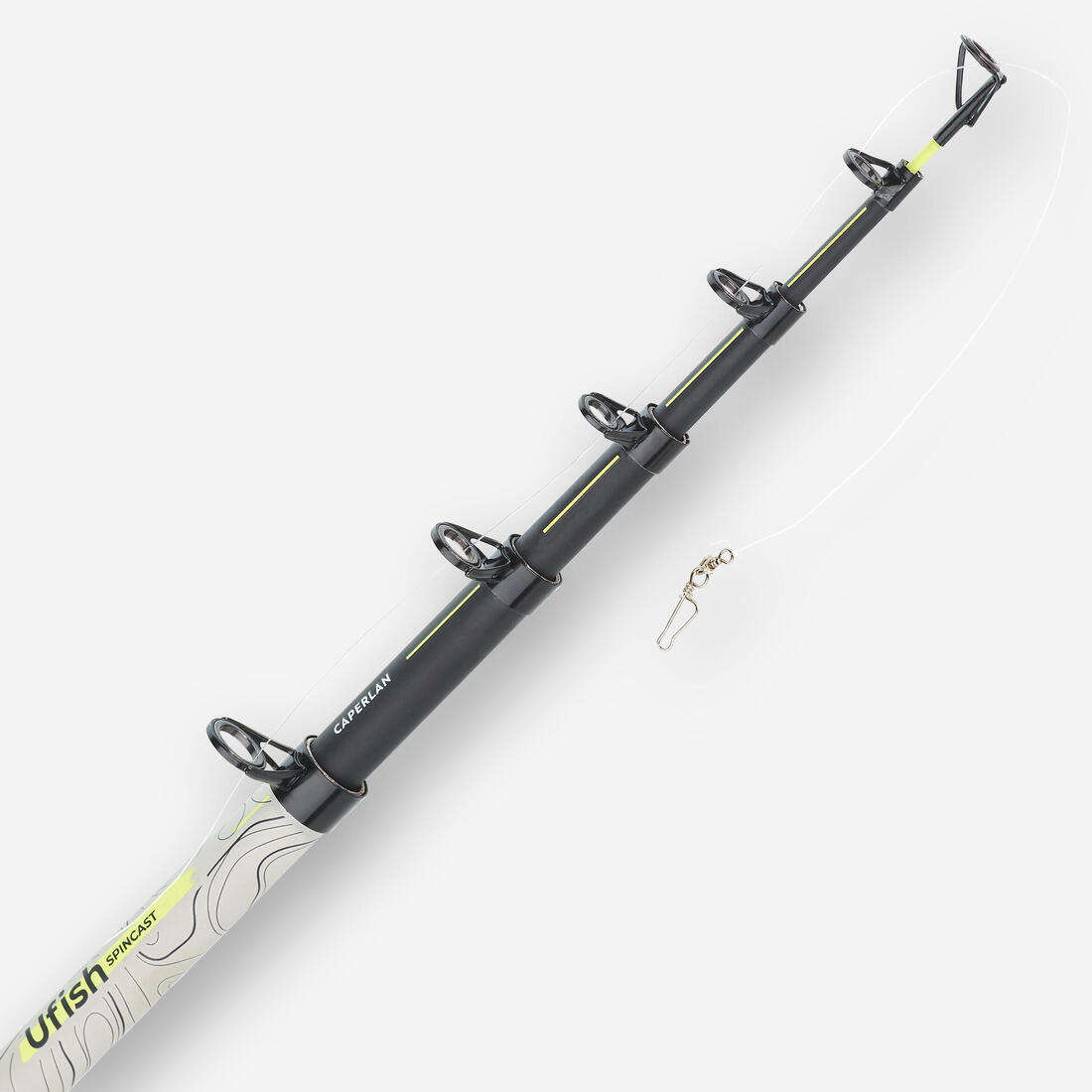 Canne à pêche Ufish Spincast 1m80 avec kit découverte