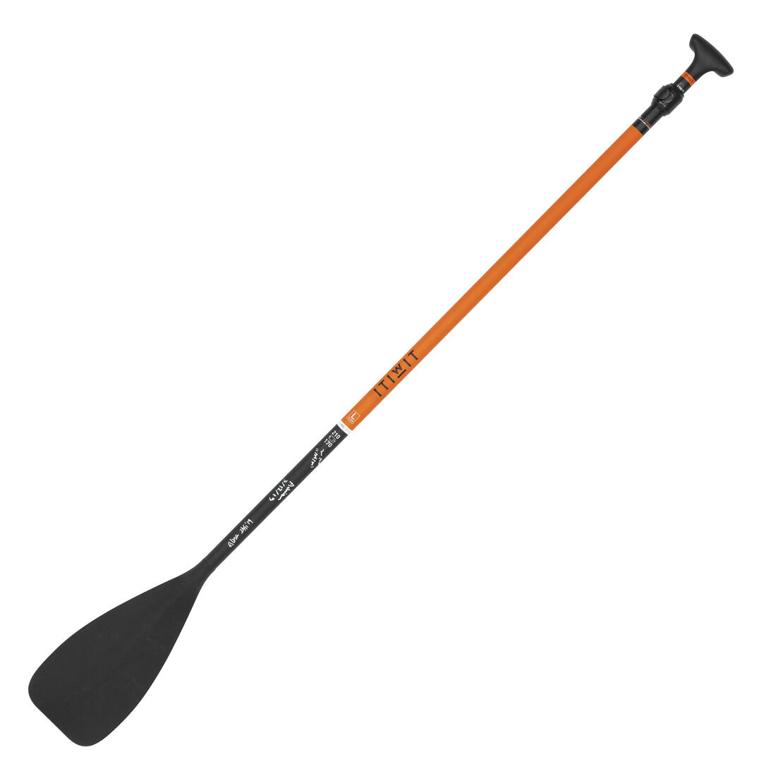 Pagaie de stand up paddle 500 en 2parties -170-210cm
