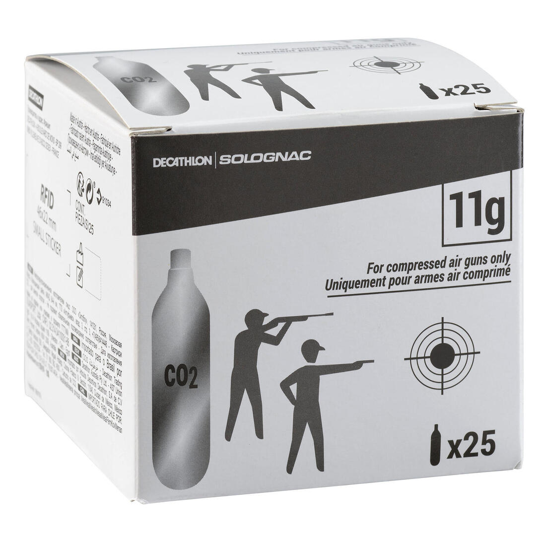 CARTOUCHE 11G  AIR C0² x 25q