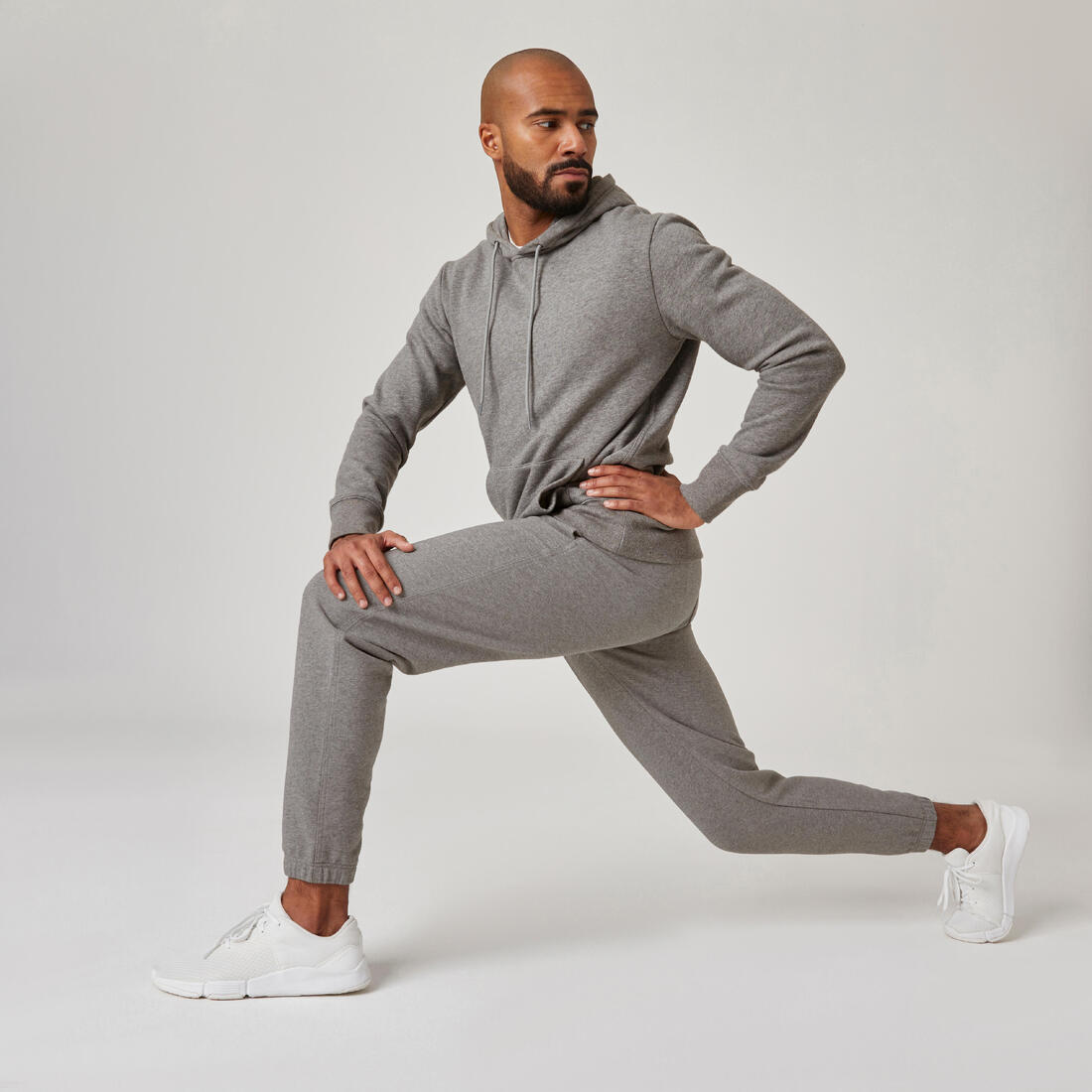 Sweat à capuche Fitness Homme - 500 Essentials