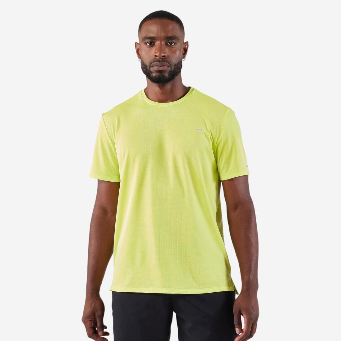 T-shirt de running respirant homme - kiprun run 500 dry
