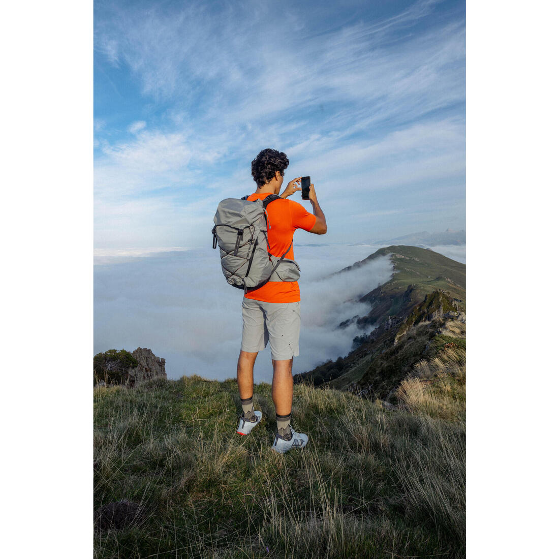Short long de randonnée homme, MH500