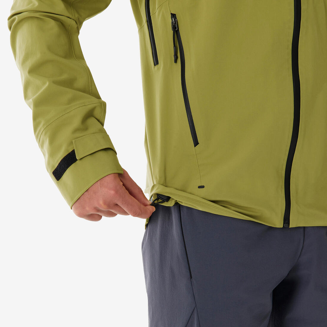 Veste de randonnée imperméable et légère homme, MH900
