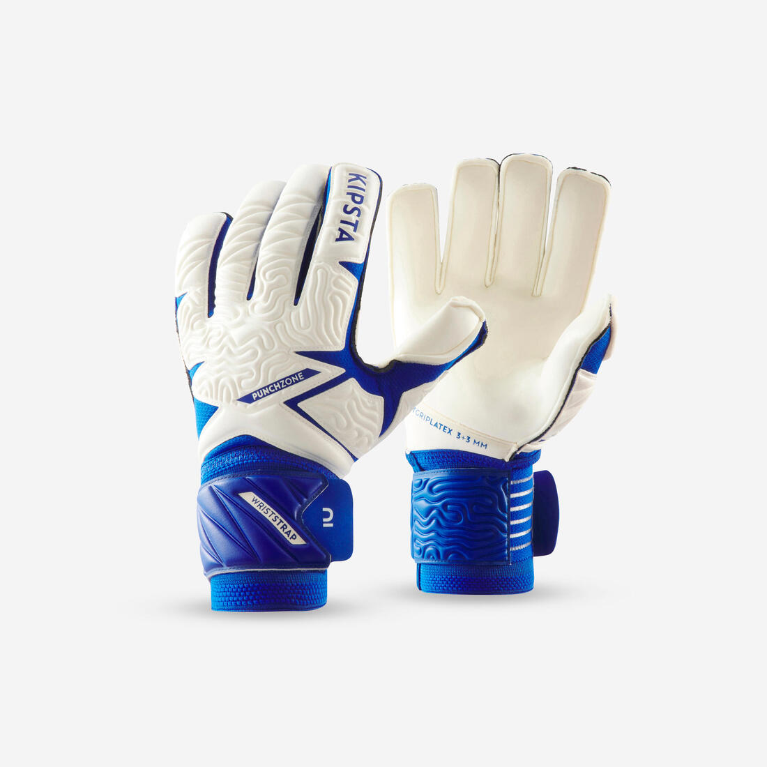 Gant de gardien F500 Viralto  Blanc/bleu Adulte – 8755957