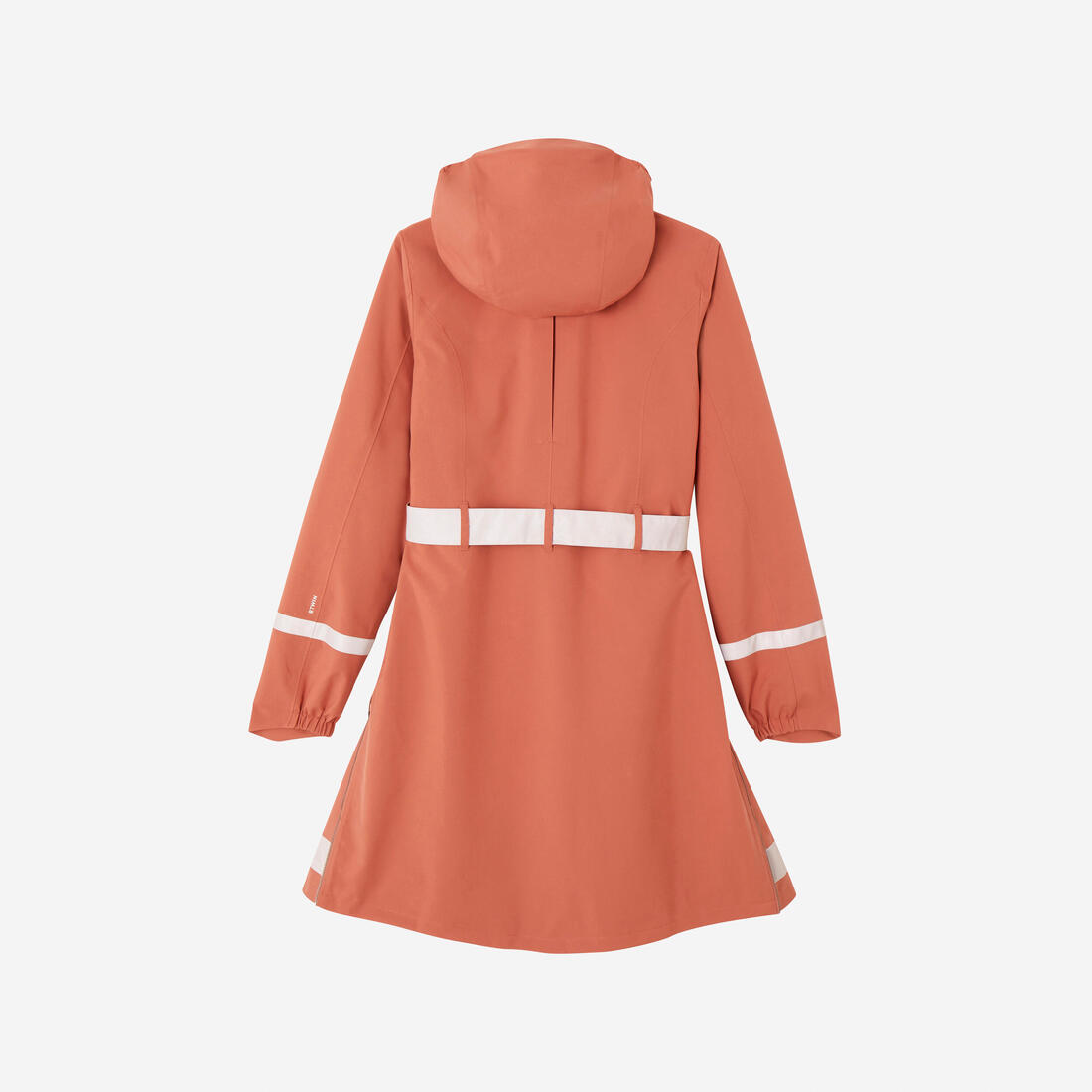 Trench femme imperméable avec capuche - vélo ville