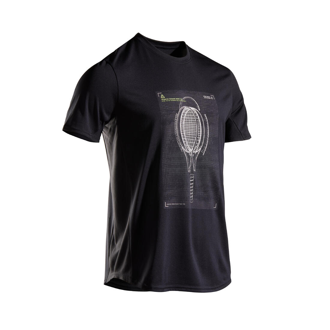 T-Shirt de tennis manches courtes homme - Essential blanc