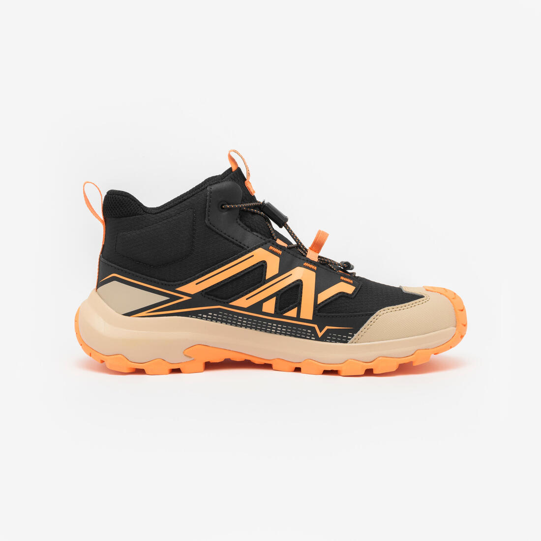 Chaussures de randonnée imperméables enfant du 35 au 38, Crossrock lacets