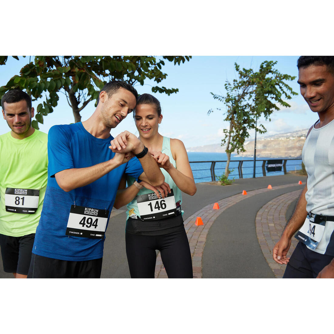 CEINTURE HYDRATATION DE RUNNING PORTE FLASQUES NOIRE