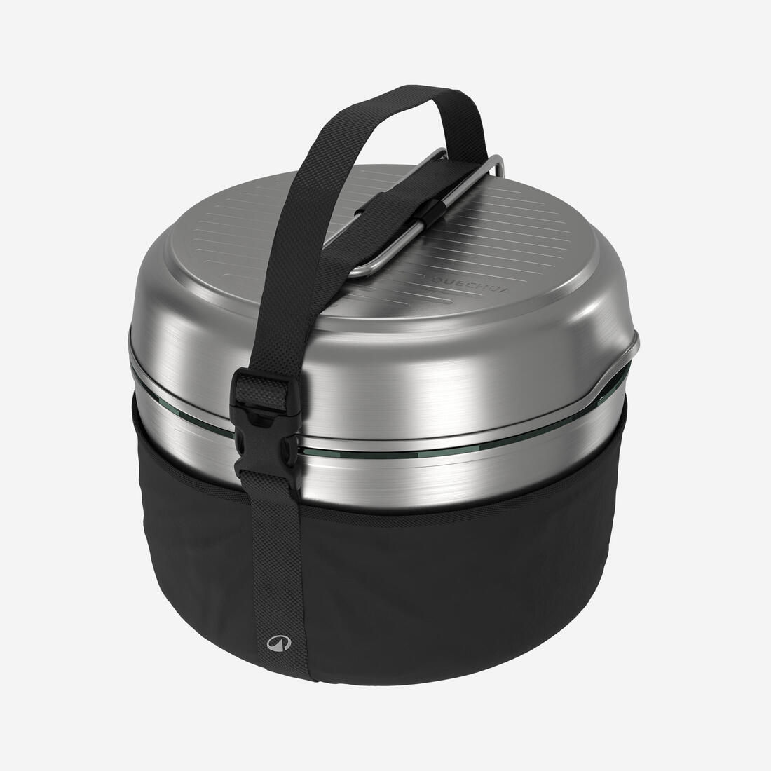 Popote camp du randonneur 500 inox + revêtement anti-adhésif 2 personnes 2,1l