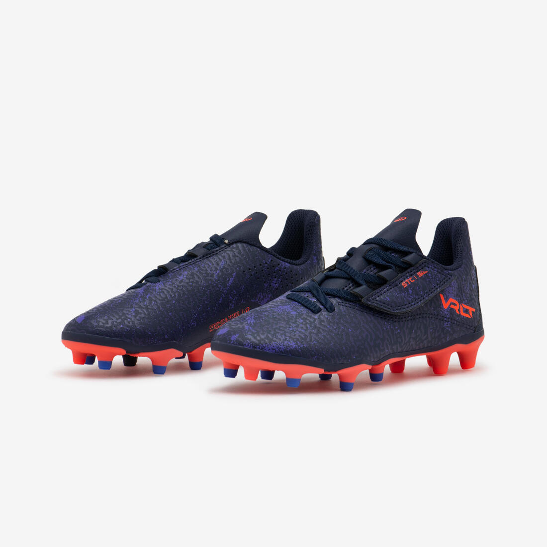 CHAUSSURES DE FOOTBALL ENFANT A SCRATCH VIRALTO I EASY FG NEBULA
