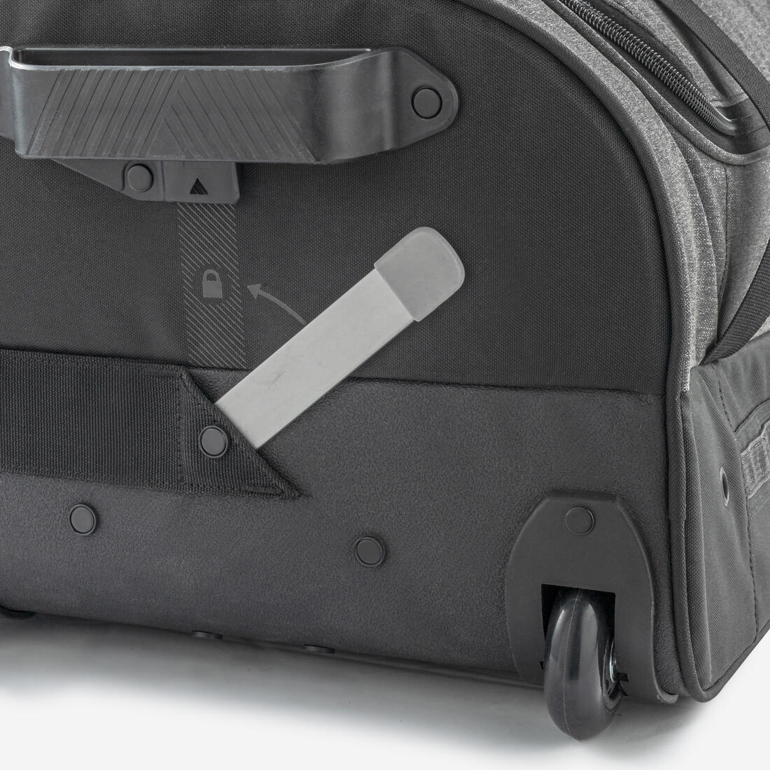 Sac de voyage 2 roues compartiment chaussures, Club 100 70L