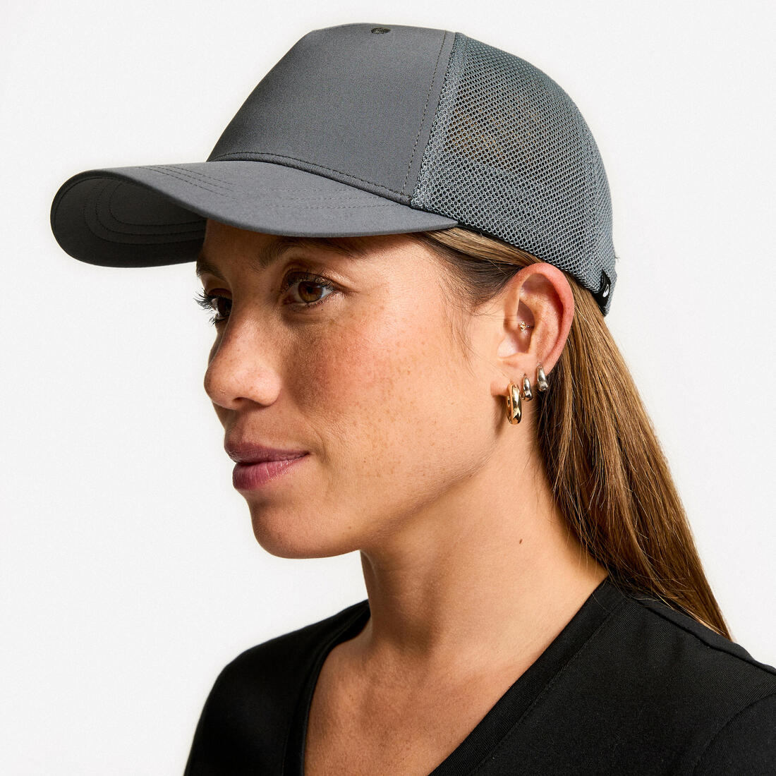 Casquette respirante Fitness Domyos Noire