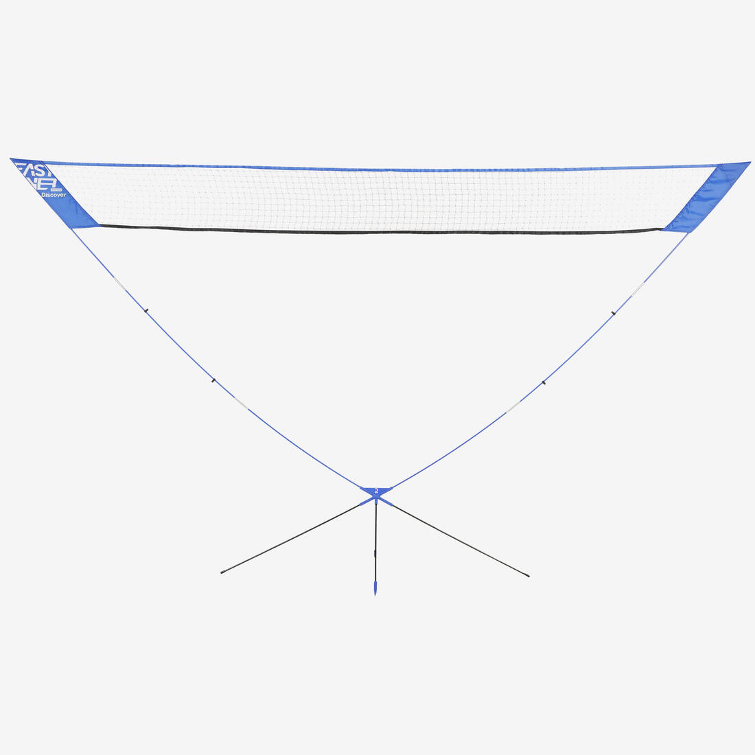 Filet de Badminton Portable Easy Net Discover V2 - Bleu Pacifique