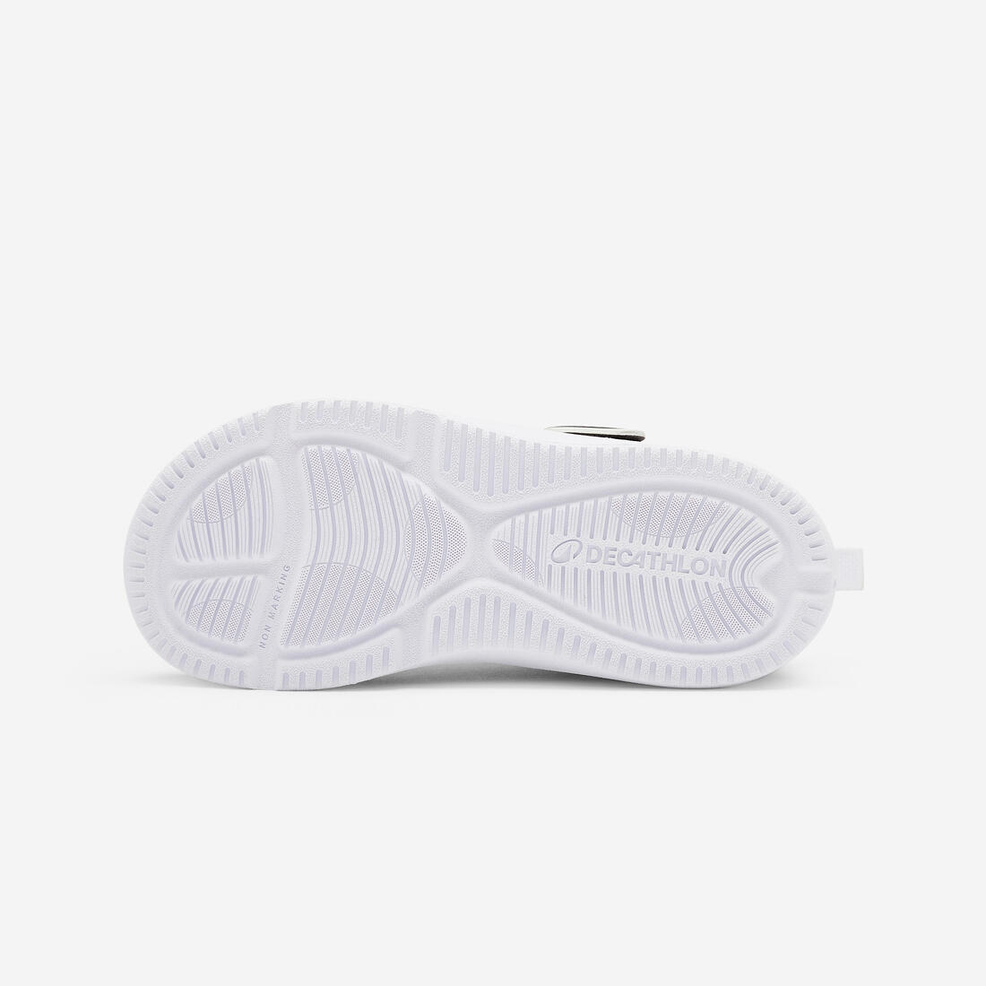 Chaussures Barefoot à scratch respirantes enfant, Stepper Sporty violet et