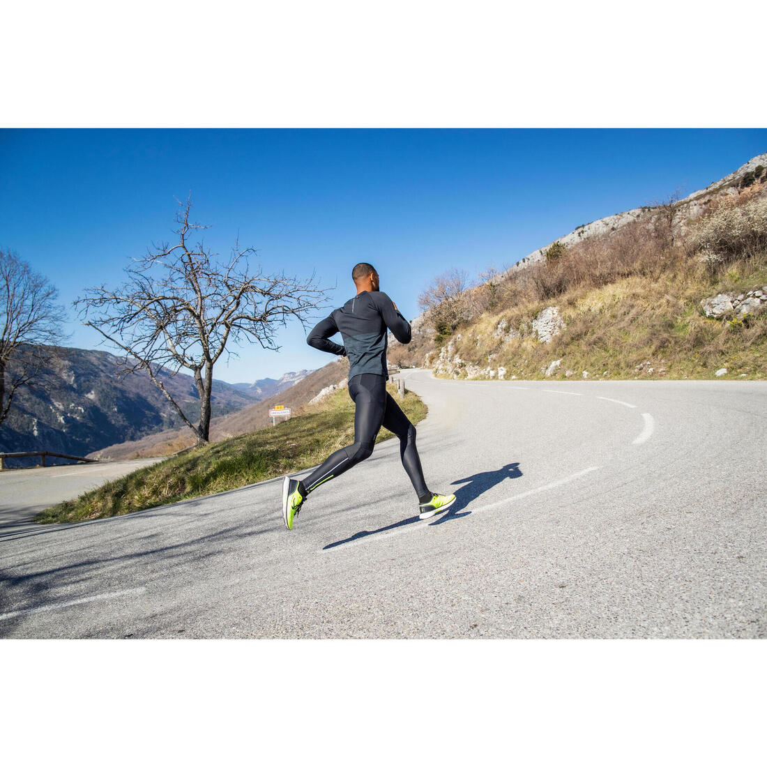 T-shirt de running manches longues Homme - KIPRUN Run 500 Sans couture