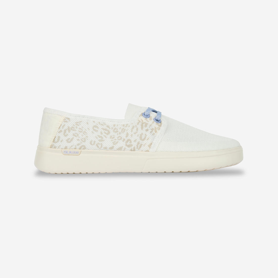 Chaussures de plage espadrilles femme, Areeta blanc léopard