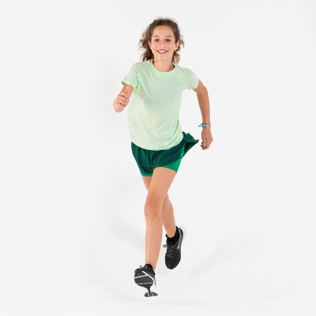 Tee-shirt running sans couture Fille - KIPRUN Run 900 Light