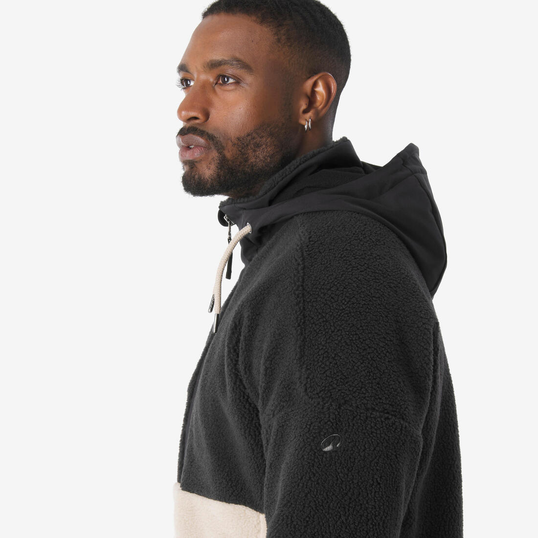 Veste polaire sherpa de randonnée chaude homme, SH900