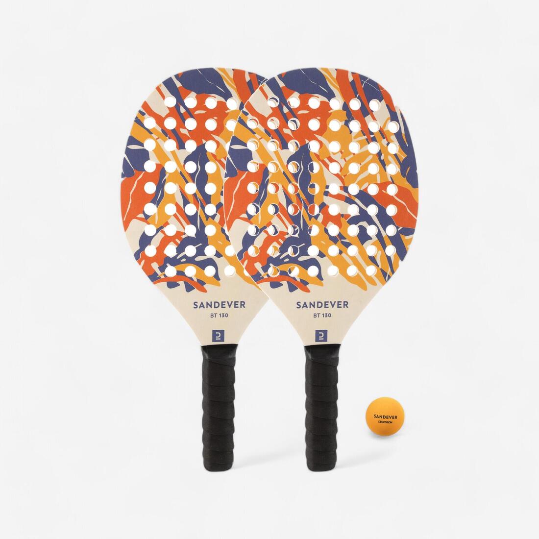 Set raquettes beach tennis experience – orange