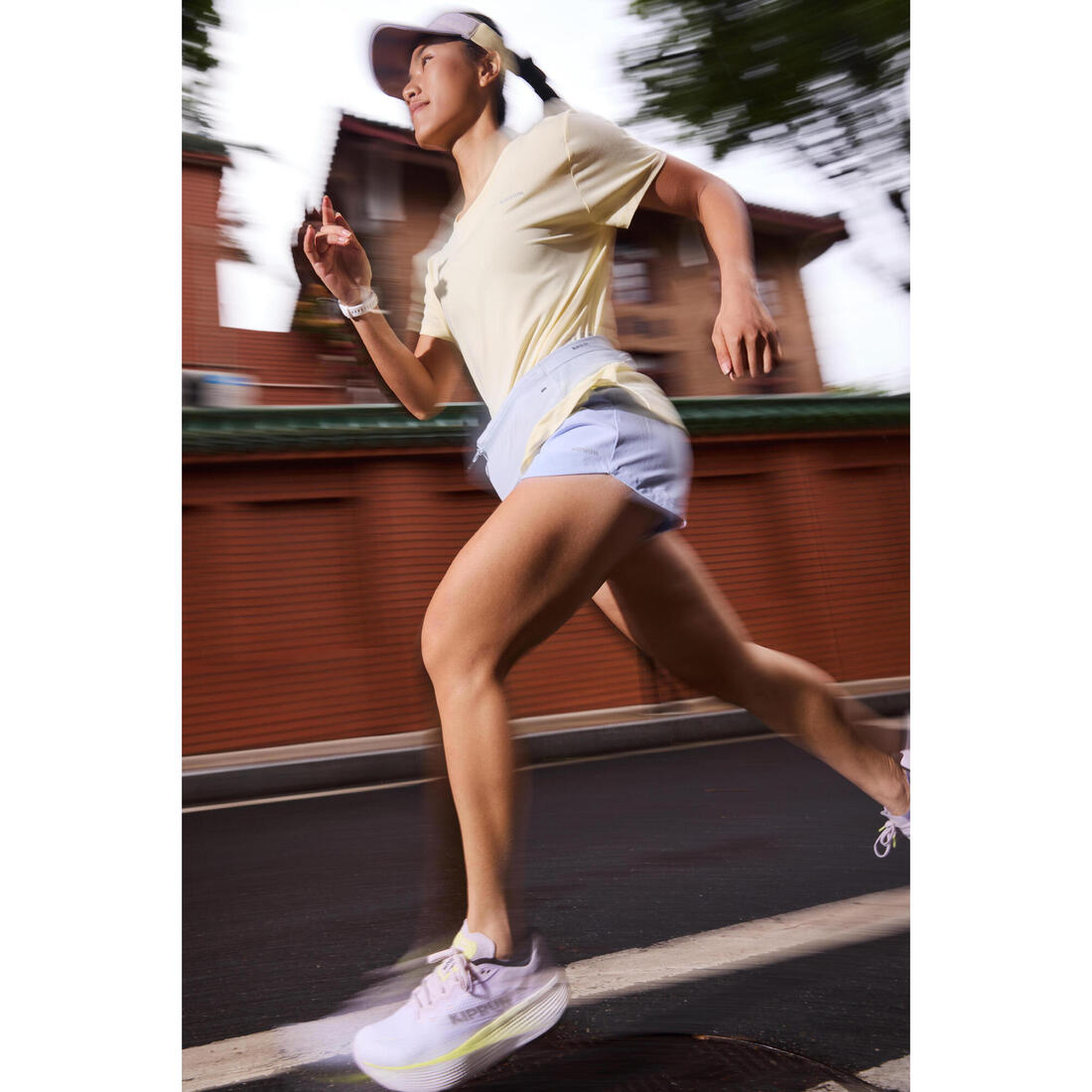T-shirt running respirant femme - kiprun run 500 dry