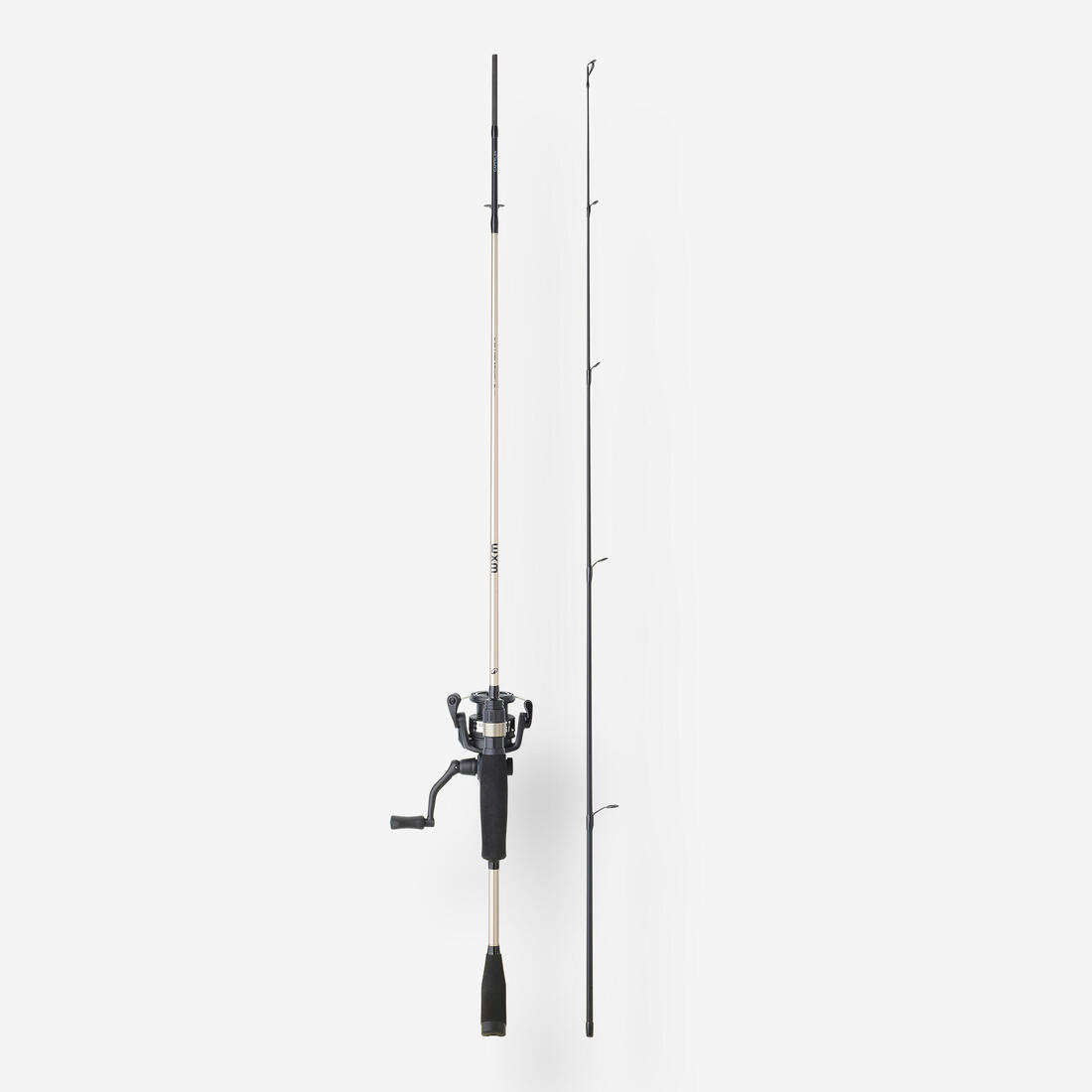 Ensemble canne & moulinet pêche aux leurres WXM 100 Spinning 1.80m ML 5-14g