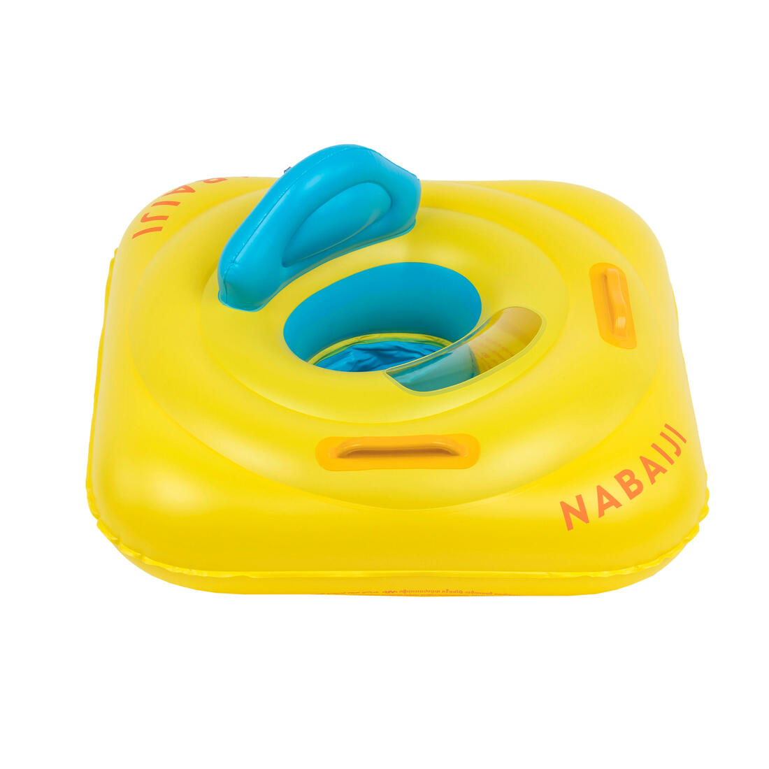 Bouée siège de piscine avec poignées Bébé 7-11kg - jaune