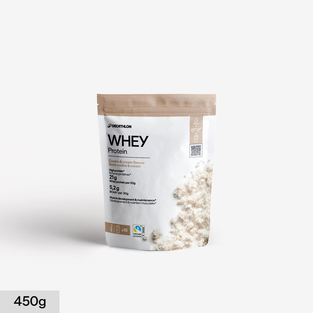 Whey protein cookies & cream 450g