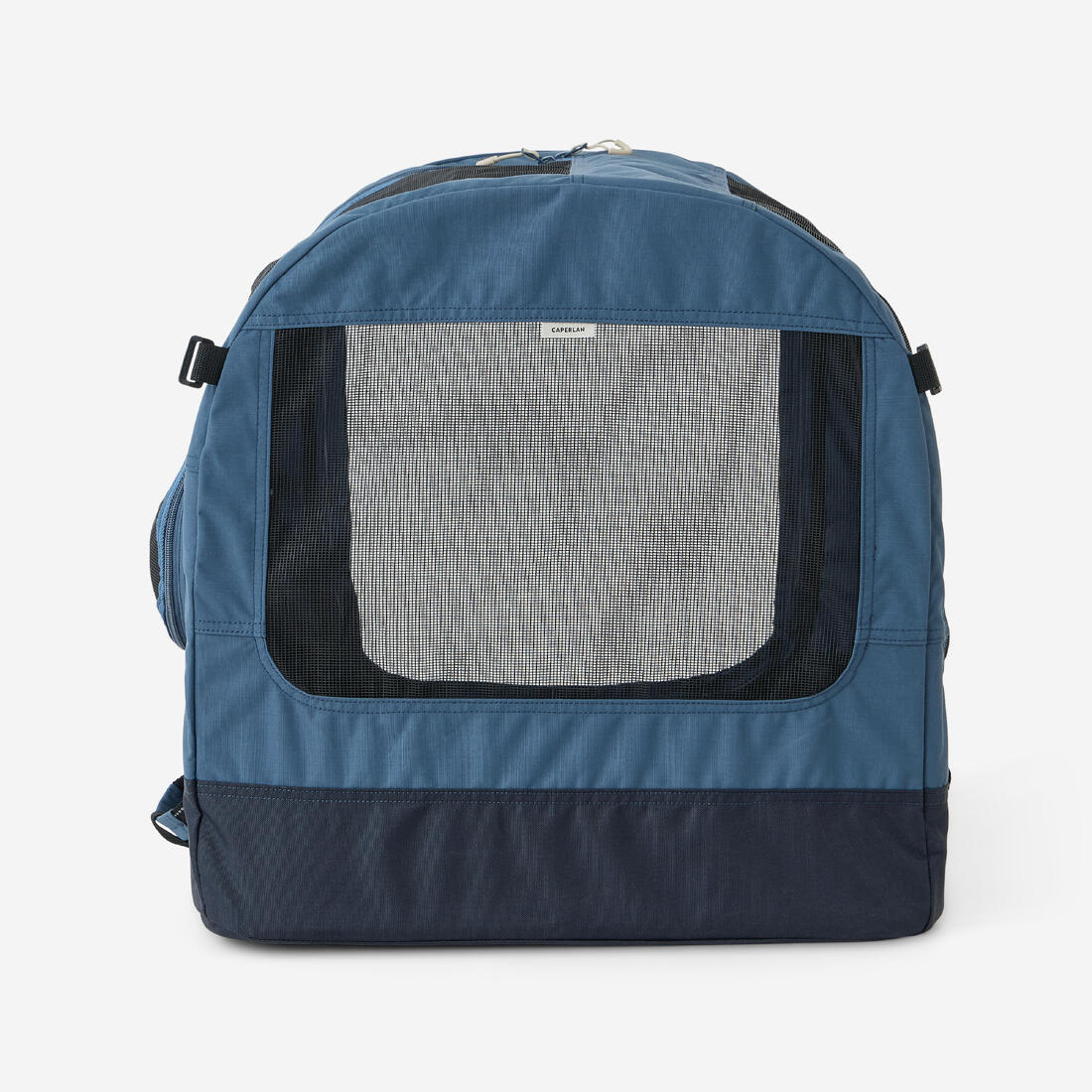 Caisse de transport pliable pour 1 chien, bleue