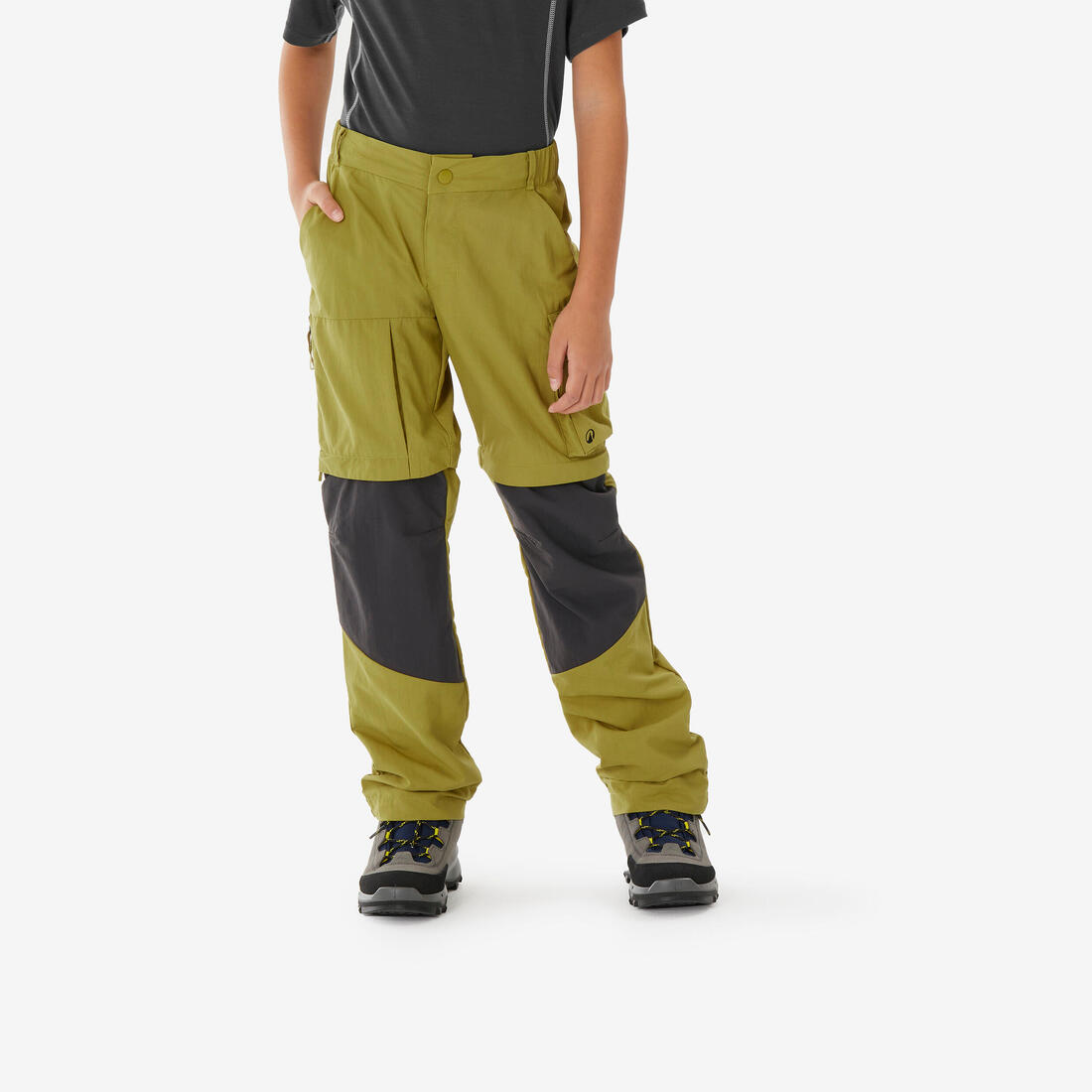 Pantalon modulable de randonnée enfant 7-15 ans, MH500