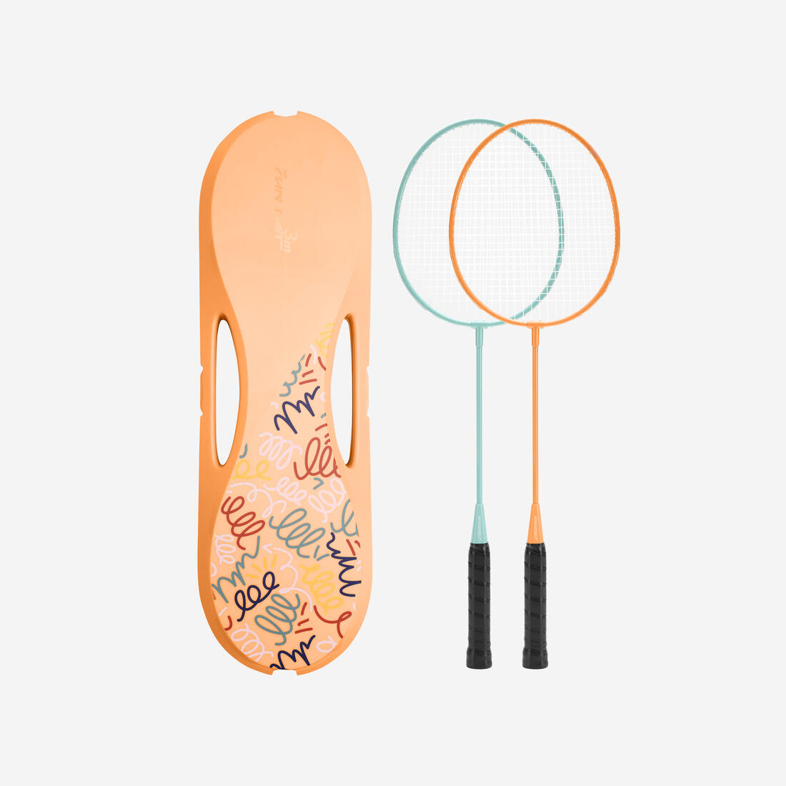 Kit Filet de Badminton Fun 3 Mètres - Bleu Roi