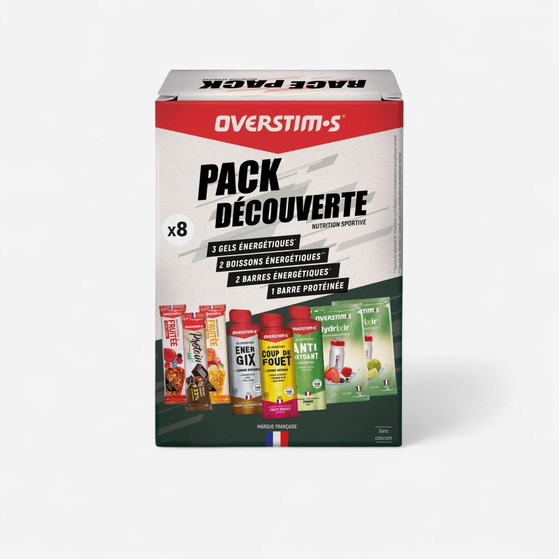 Overstims pack découverte nutrition sportive