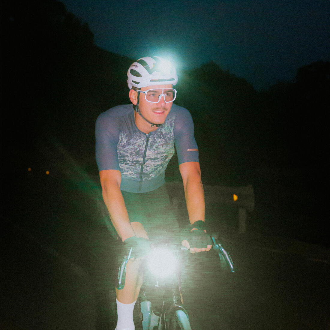 Maillot manches courtes de vélo route longue distance unisexe, EDR ULTRA