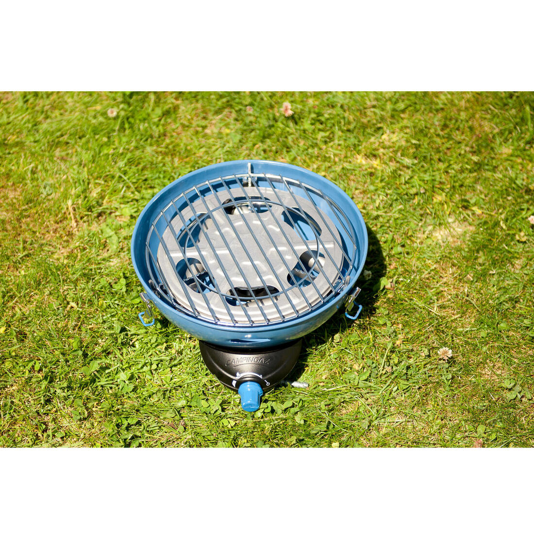 Réchaud camping  1 feu multi-cuissons Party Grill 400 CV