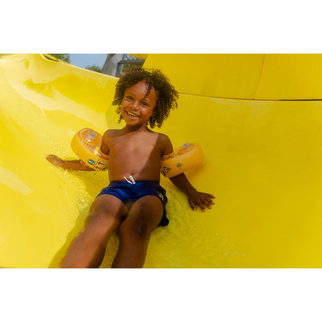 Brassards de piscine gonflables enfant 11-30kg, jaune