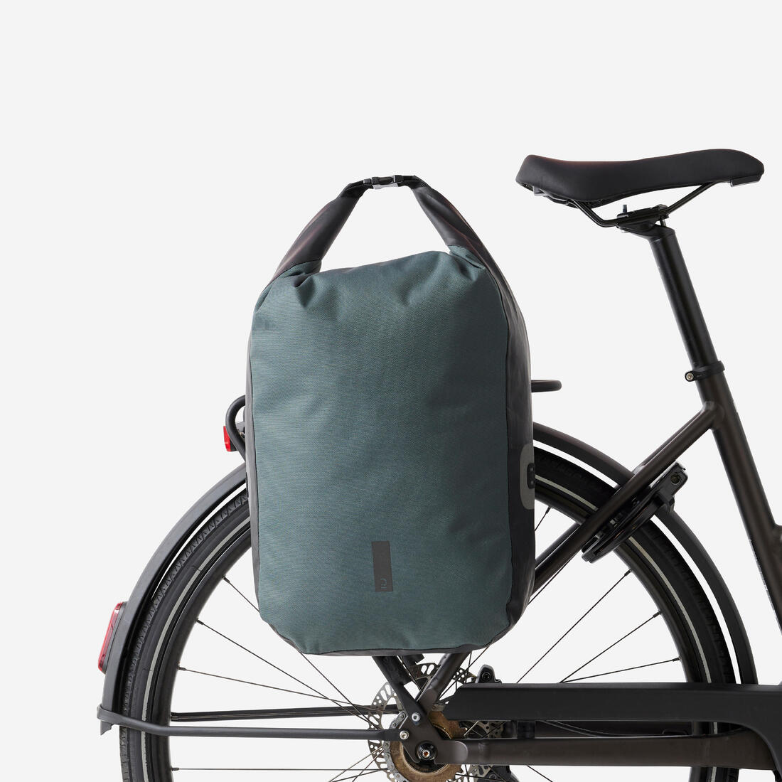 SACOCHE VELO SUR PORTE-BAGAGES 500 20L IMPERMEABLE