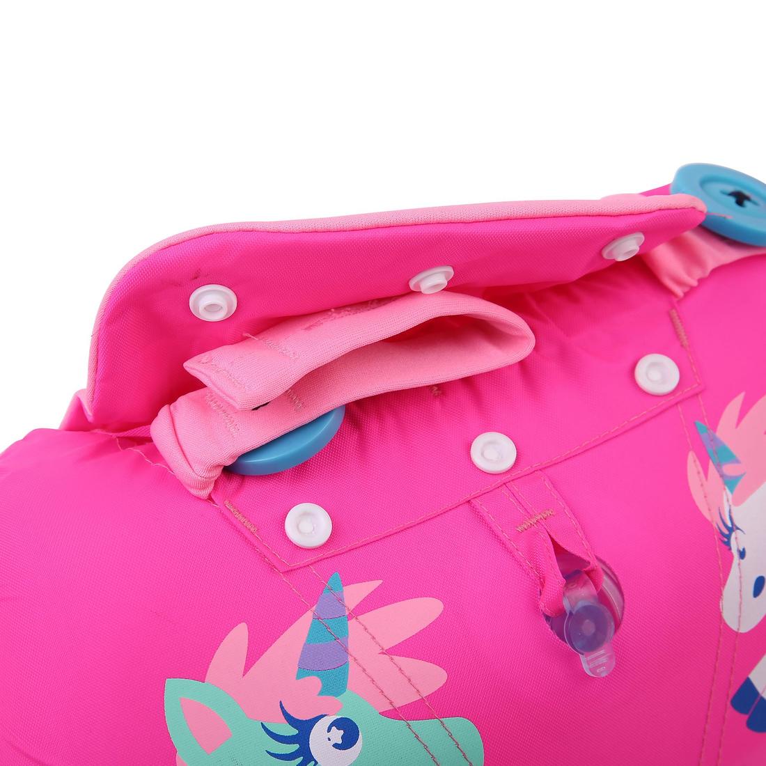 Brassards-ceinture piscine évolutif TISWIM enfant bleu "DRAGON"