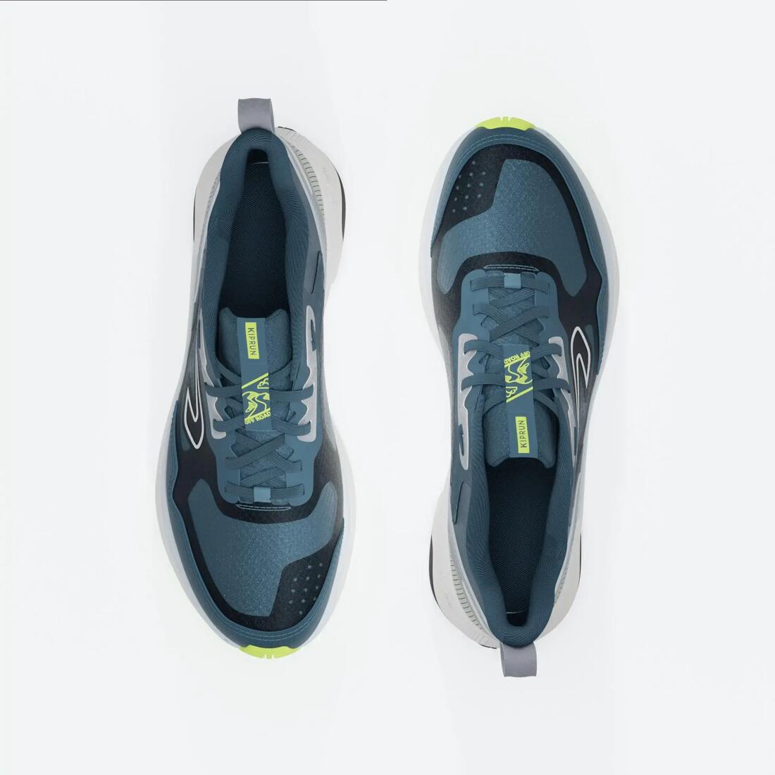 Chaussures de running route et trail homme, jf 190 grip bleu foncé