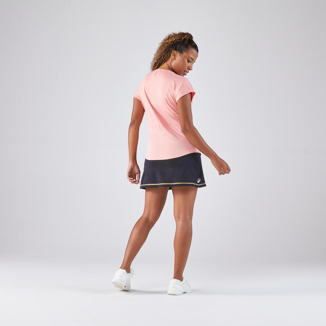 Jupe tennis dry soft femme - Dry 500 marine