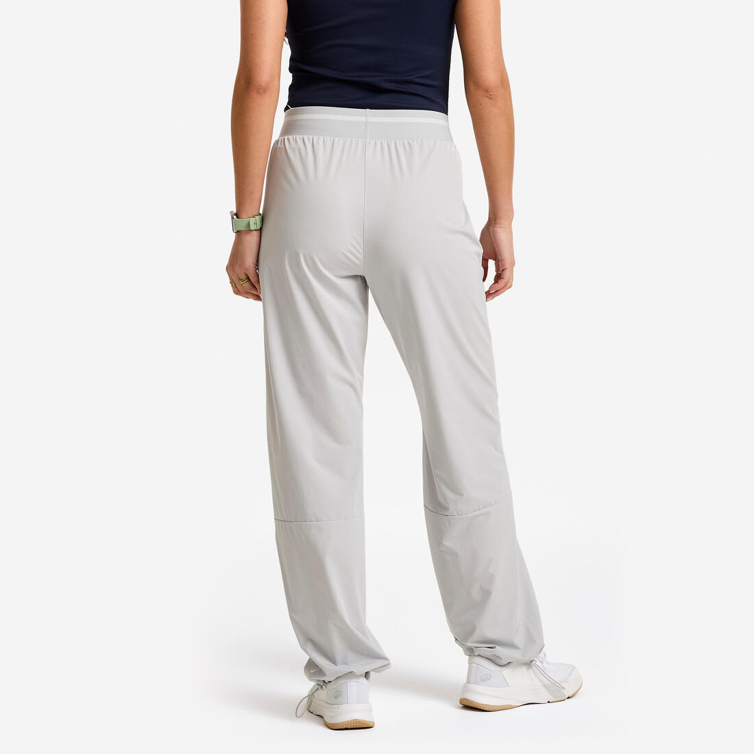 Pantalon oversize femme, gris