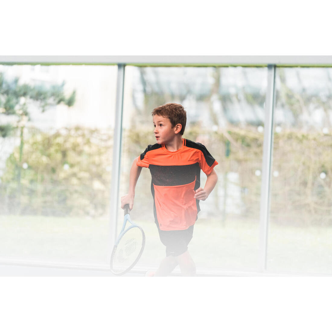 T-shirt de tennis garcon - TTS dry
