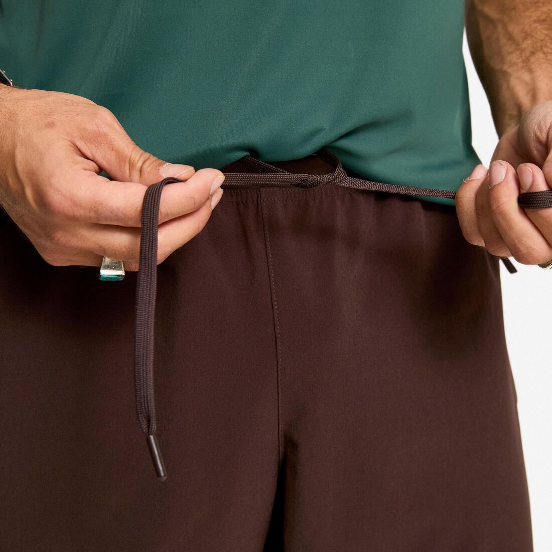 Men fitness shorts cardio training 500