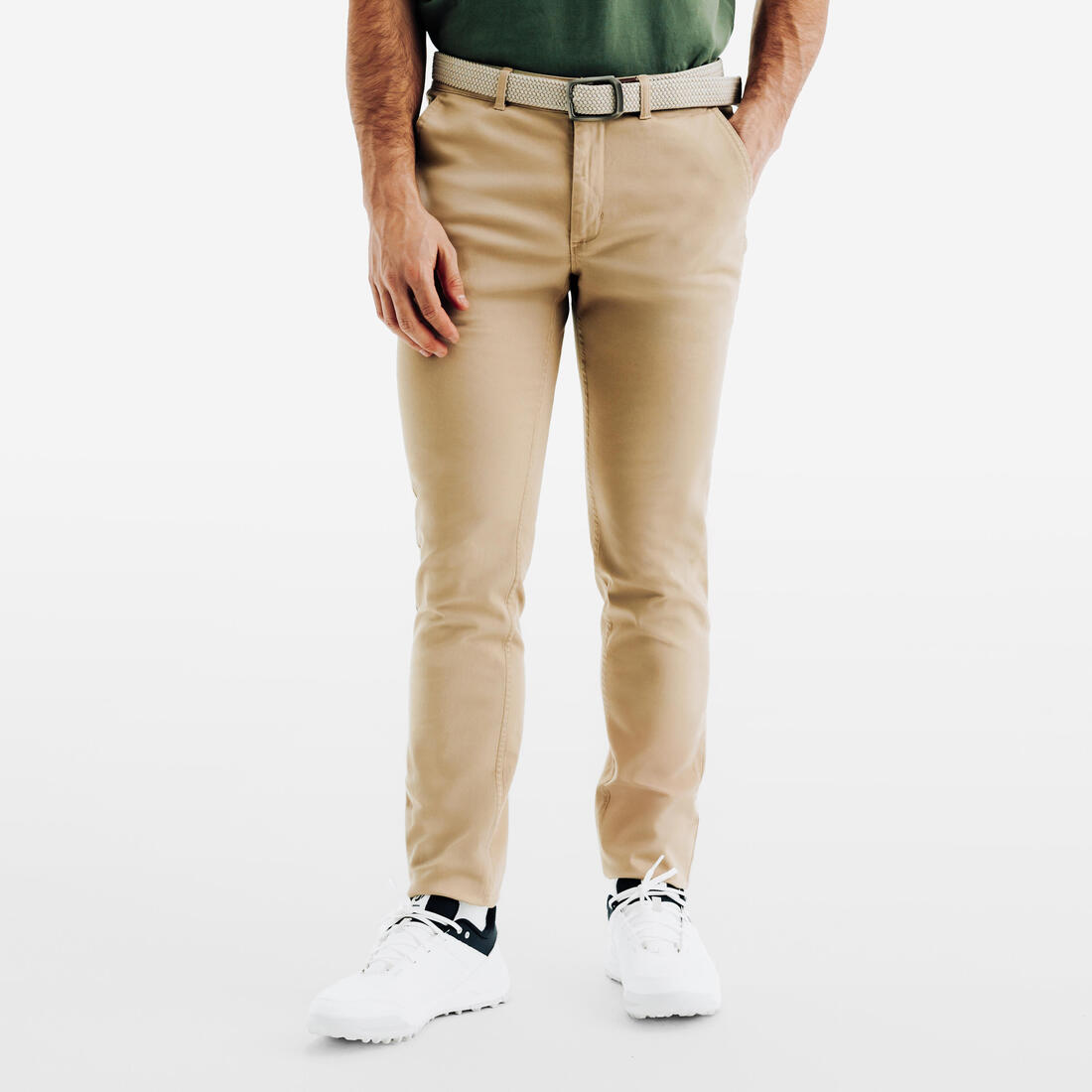 Pantalon chino golf coton Homme, MW500
