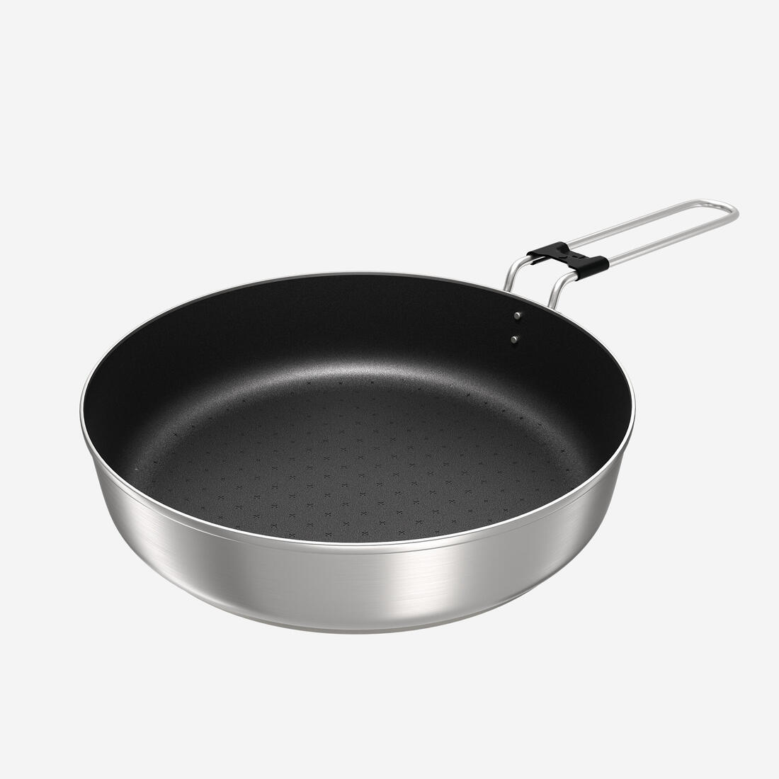Popote 900 de camping XL en inox + anti-adhésif - 4 personnes - 33 éléments