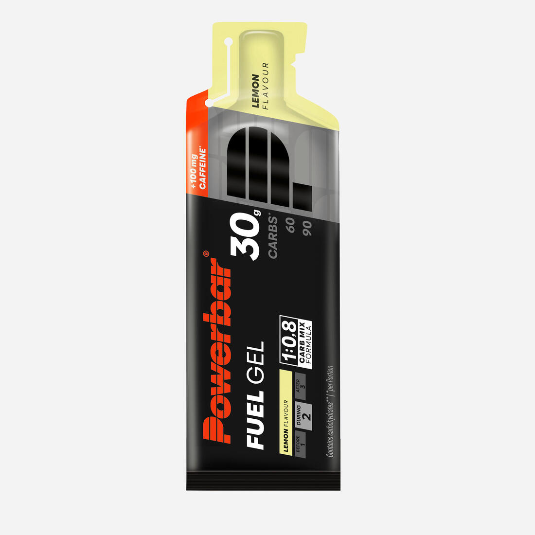 Gel énergétique avec caféine citron, Blackline x12
