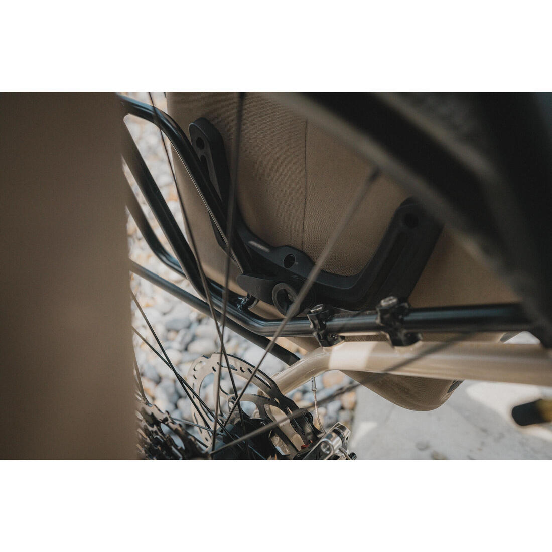Sacoche porte bagage voyage à vélo 24L étanche IPX6, ADVT 900