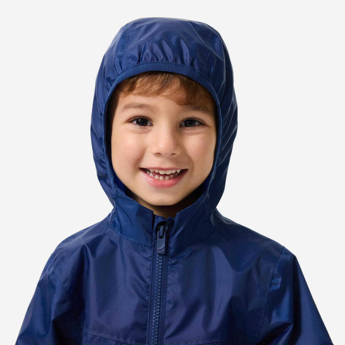 Veste imperméable de randonnée enfant 2-6 ans, MH100 zip kid
