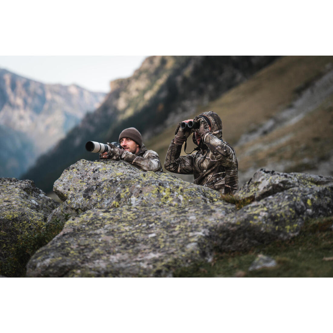 Jumelles chasse kaki étanches 900 10x42