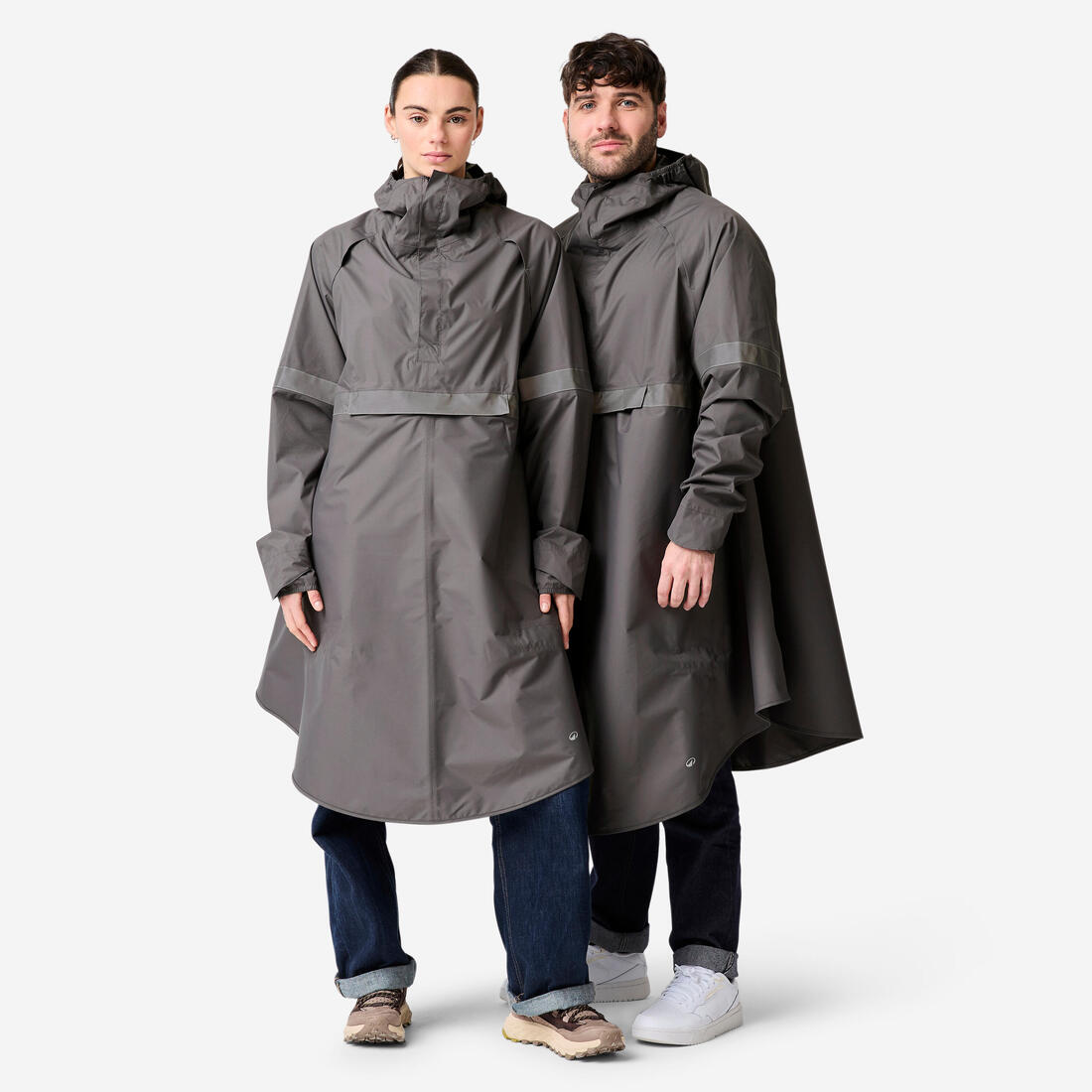 Poncho pluie vélo ville, visibilité de nuit, 540