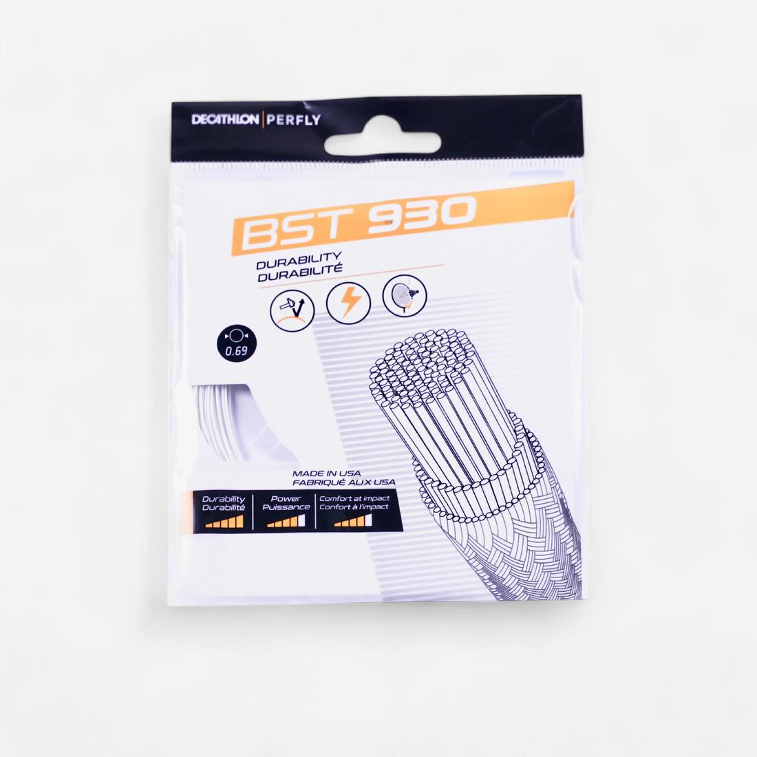 Cordage De Badminton BST930 - Blanc